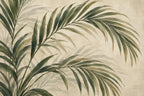 Palm Shade — original horizontal canvas artwork
