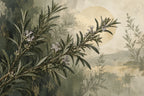 Rosemary Light — original horizontal canvas artwork