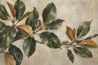 Magnolia Leaves — original horizontal canvas artwork
