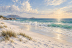 White Sand Silence — original horizontal canvas artwork
