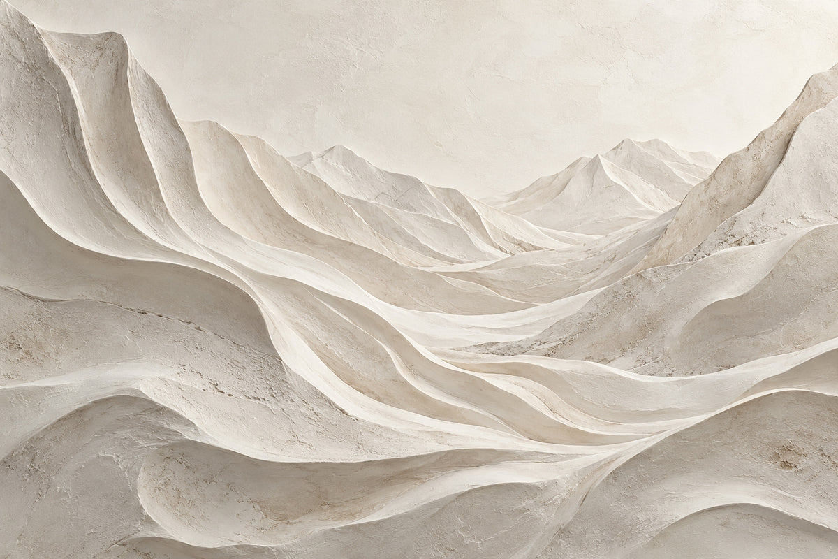 Alabaster Valley — original horizontal canvas artwork
