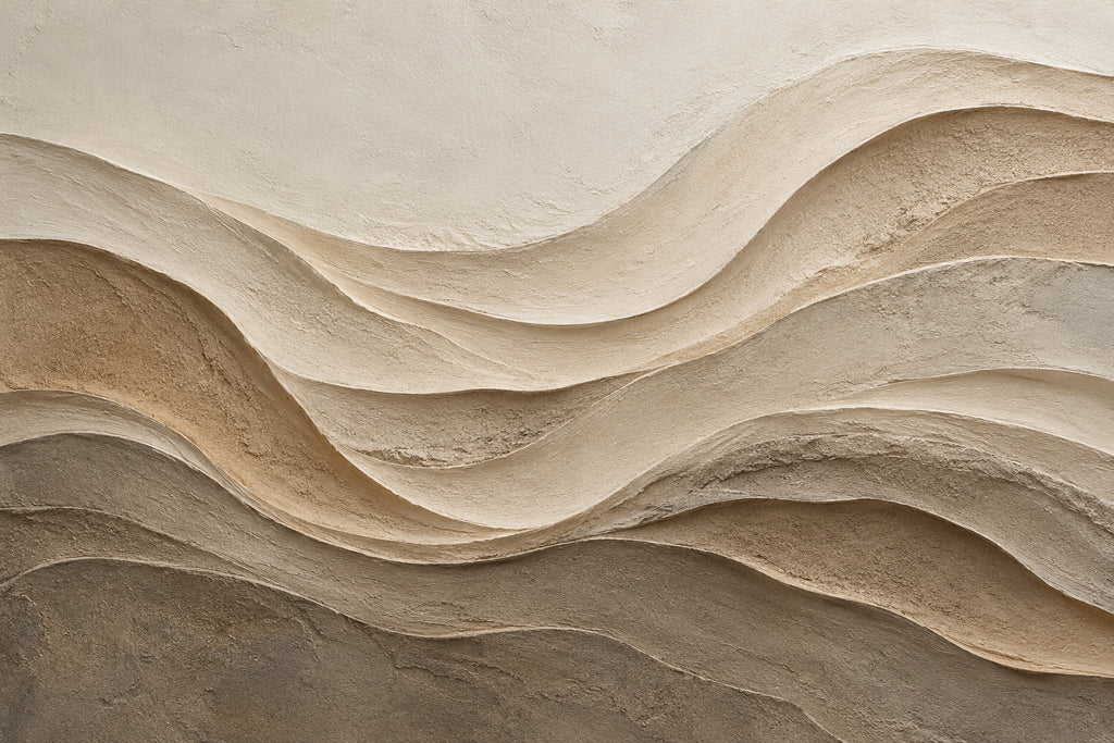 Dune Relief — original horizontal canvas artwork