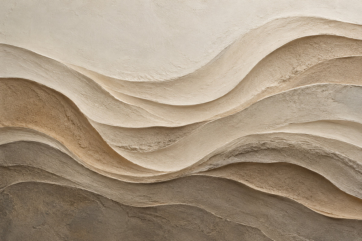Dune Relief — original horizontal canvas artwork