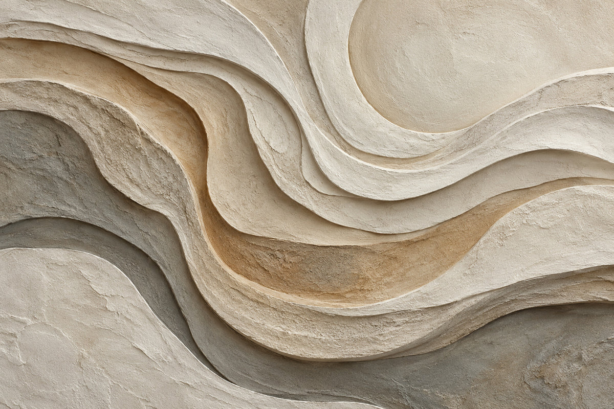 Carved Light — original horizontal canvas artwork