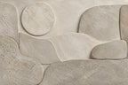 Pale Topography — original horizontal canvas artwork